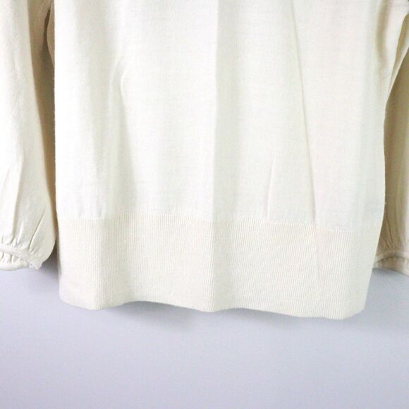 EC Knitted & Knotted Crochet Accent top size L - Picture 3 of 7